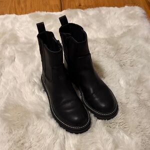 Women’s black booties